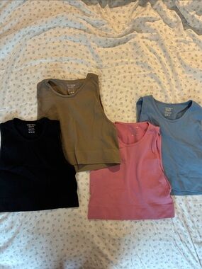 Streetwear Society Kids Tank Tops - Black, Olive, Pink, Blue
